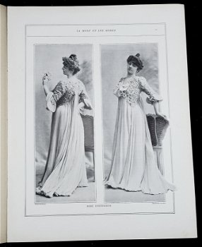 [Mode] Les Modes 1901 Février No. 2 - Belle Epoque Paarden - 6