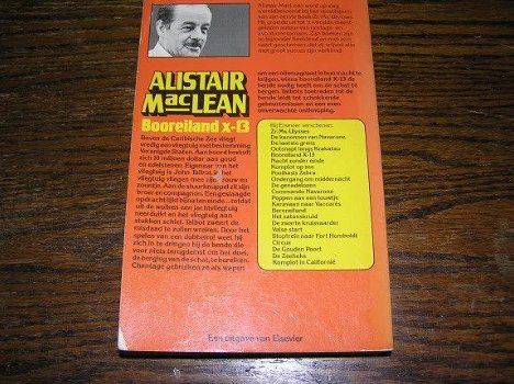 Booreiland X-13 van Alistair MacLean. - 1