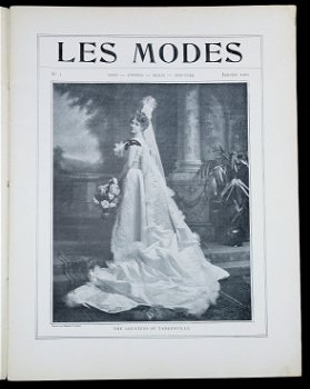 [Mode] Les Modes 1901 Janvier No. 1 - Belle Epoque H. Vever - 3