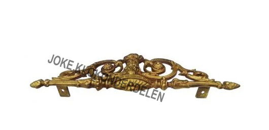 = Klok ornament = brons =22724 - Afbeelding 2