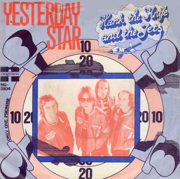 Hank The Knife And The Jets ‎– Yesterday Star (1976) - 0