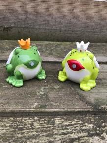 Zout en peper potjes, kikker-zout en peper-kus -kado - Afbeelding 2