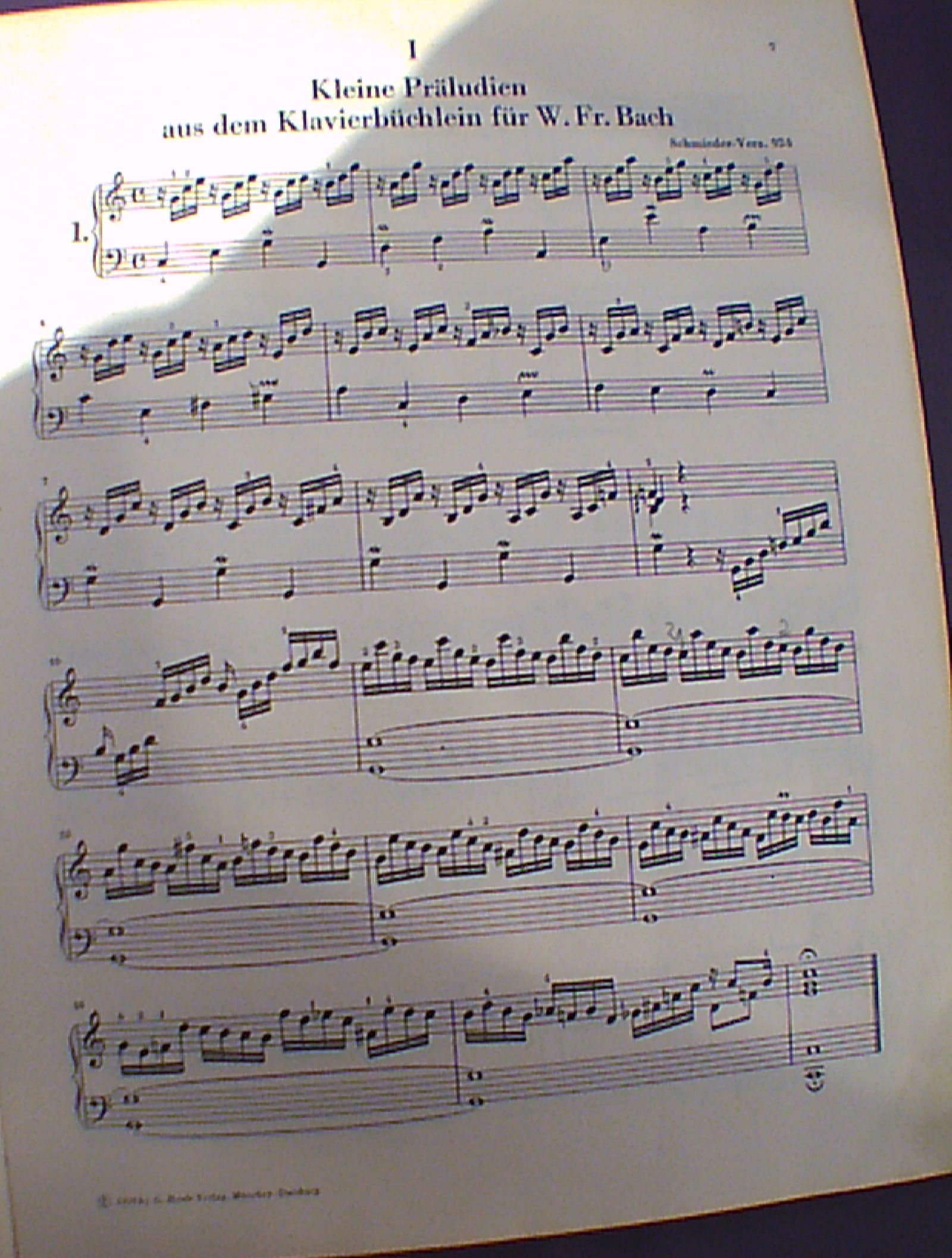 Kleine preludes en fuga's,Bach,uitg, G.Henle,1963,gst,59 blz - Afbeelding 4