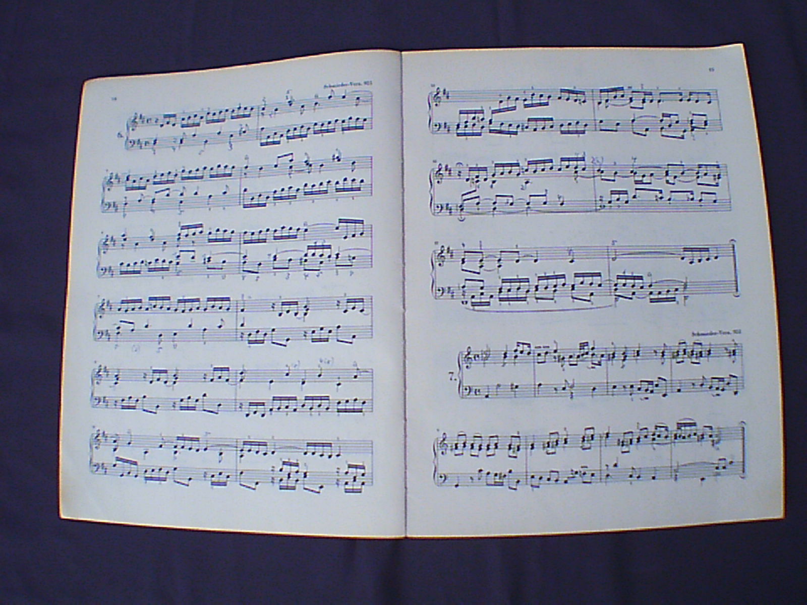 Kleine preludes en fuga's,Bach,uitg, G.Henle,1963,gst,59 blz - Afbeelding 6