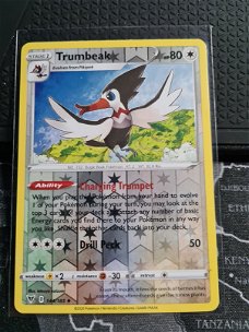 Trumbeak  144/185 (reverse)  Uncommon Sword & Shield: Vivid Voltage