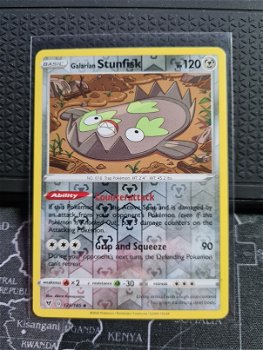 Galarian Stunfisk 125/185 (reverse) Uncommon Sword & Shield: Vivid Voltage - 0