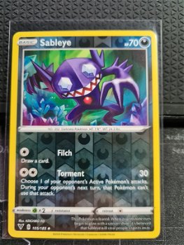 Sableye 105/185 (reverse) Uncommon Sword & Shield: Vivid Voltage - 0