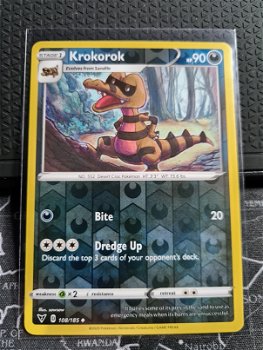 Krokorok 108/185 (reverse) Uncommon Sword & Shield: Vivid Voltage - 0