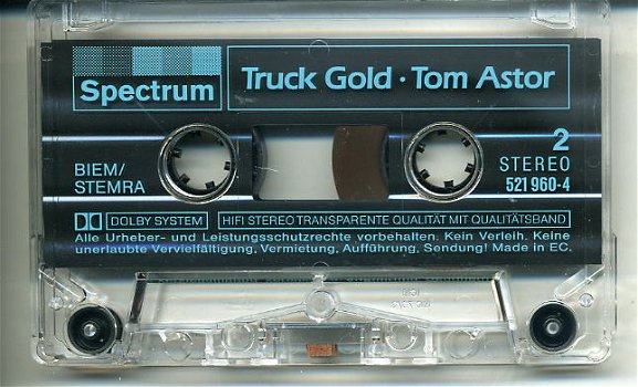 Tom Astor Truck Gold 14 nrs cassette ZGAN - 4