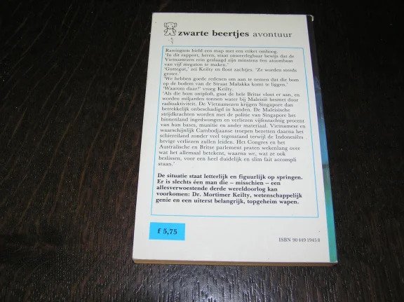 Joe Poyer Operatie Malakka. Zwarte beertjes nr. 1945 - Afbeelding 2