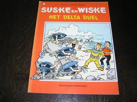 Suske en Wiske- Het delta duel. nr. 197 - 0