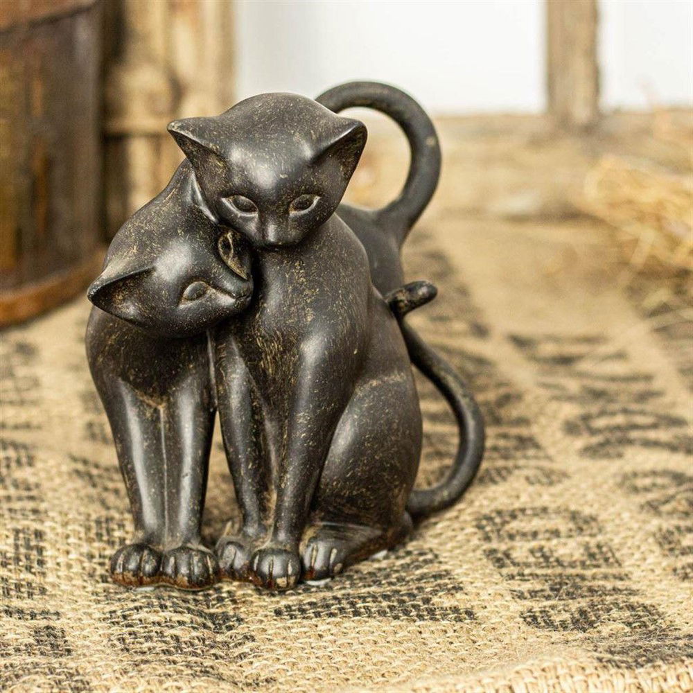 Knuffelende katten -charmante katten-kat poes - nr. 1