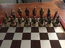Een schaakspel met als thema: ''MEDIEVAL KNIGHTS'', - Afbeelding 4
