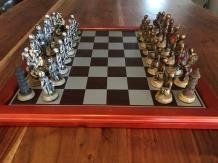 Een schaakspel met als thema: ''MEDIEVAL KNIGHTS'', - Afbeelding 6