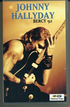Johnny Hallyday Bercy 92 live concert 24 nrs VHS als NIEUW - 0