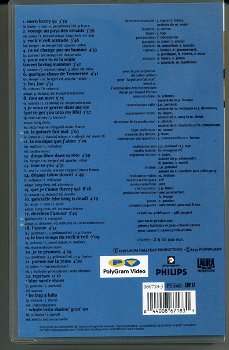 Johnny Hallyday Bercy 92 live concert 24 nrs VHS als NIEUW - 2