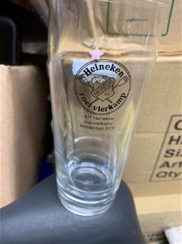 Heineken dubbeldruk glas fluitjes 47e roeivierkamp Amsterdam 2019 - 3