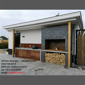 verandahaard serrehaard terrashaard buitenkeuken grillhaard - 0