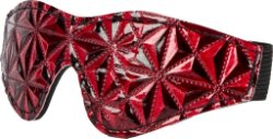 Oogmasker Rood/Zwart