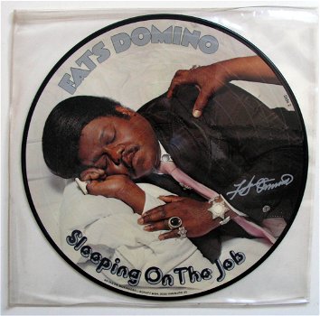 Fats Domino Sleeping On The Job Picture Disc 1979 10 nrs - 3