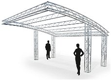 Aluminium truss meccano voor grote mensen