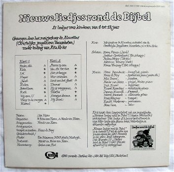 Meisjeskoor Alouettes Nieuwe liedjes rond de Bijbel LP 1984 - 4