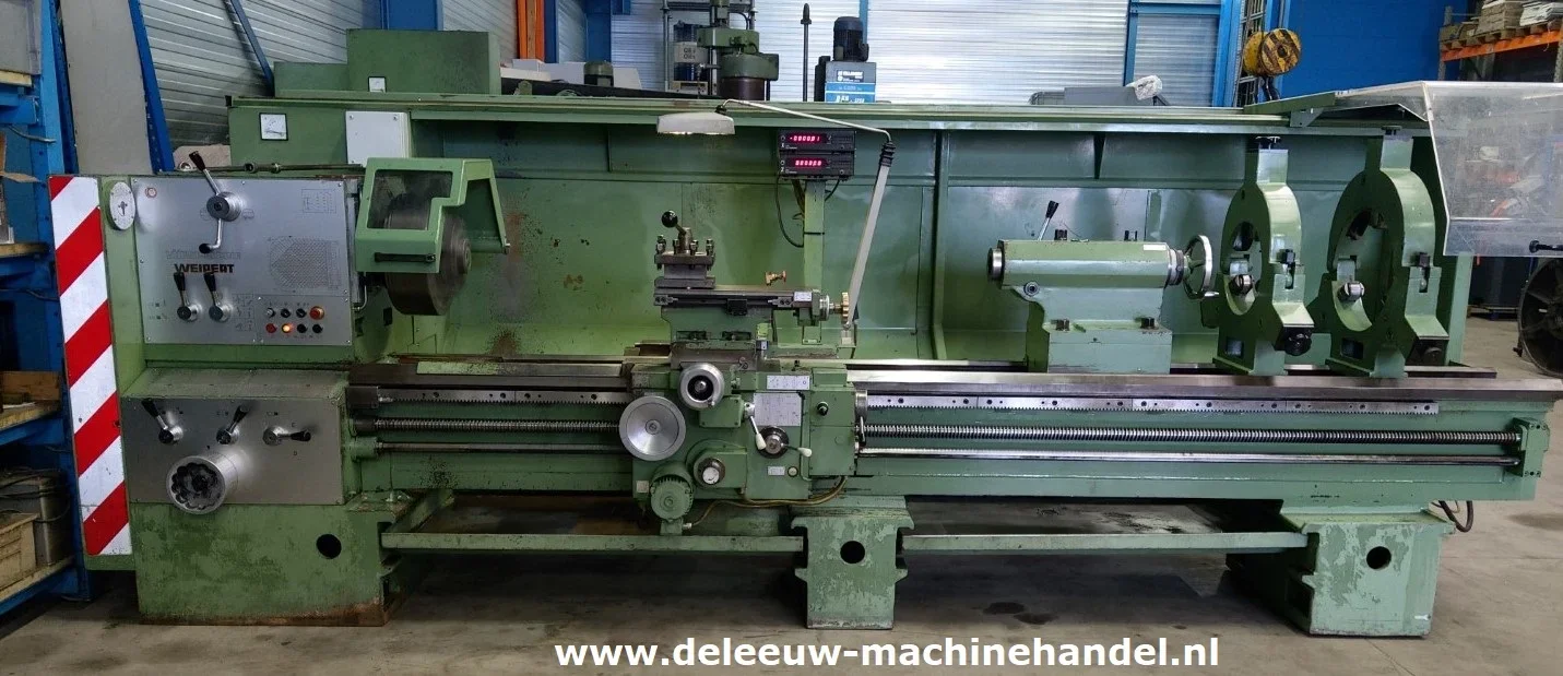 Voest-Alpine Weiler draaibank , model Weipert W722 x 3000 - nr. 1