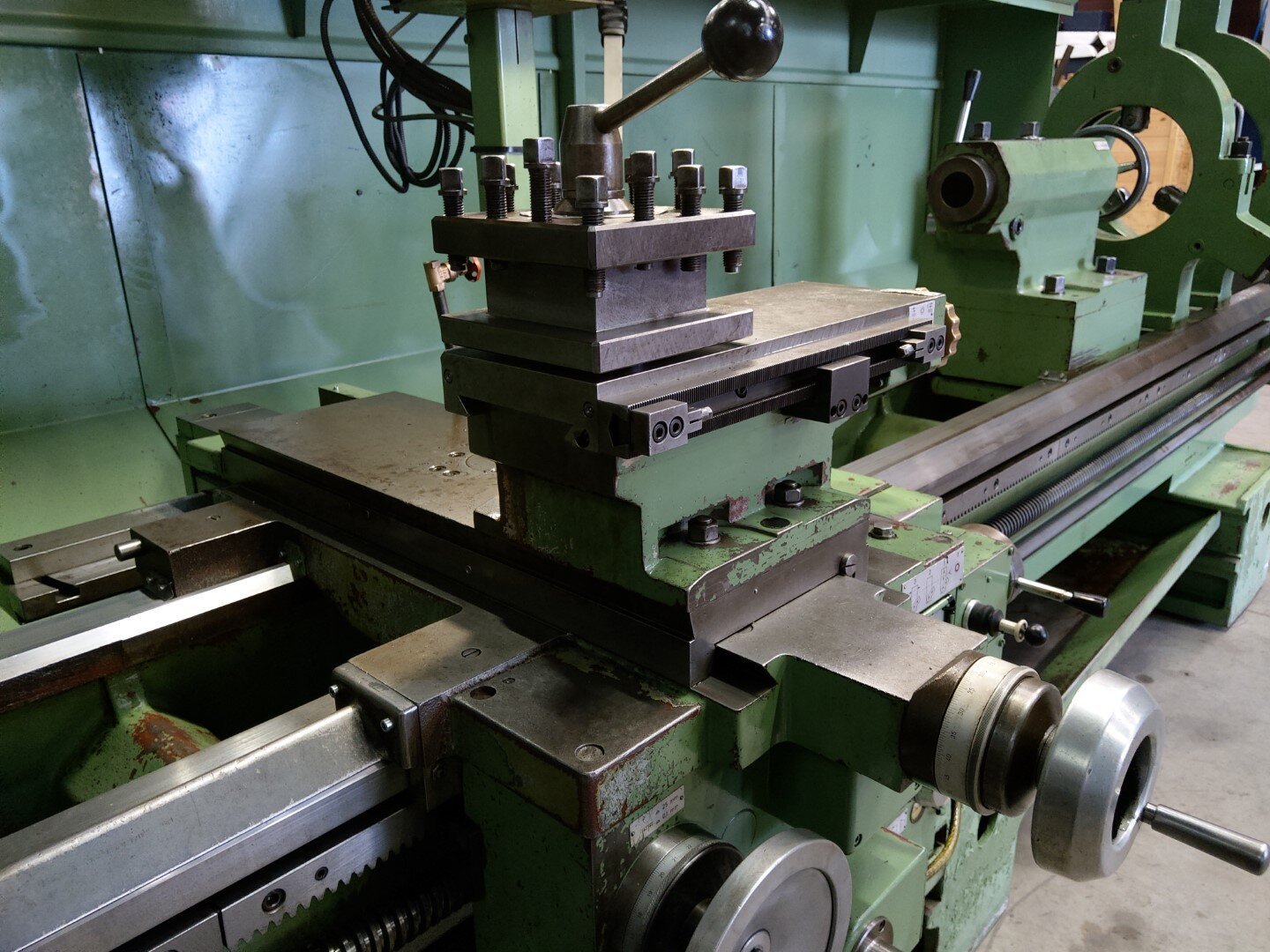 Voest-Alpine Weiler draaibank , model Weipert W722 x 3000 - Afbeelding 8