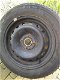 4x winterbanden + velg 14 inch 4x100 54.1 ET 38 suzuki Alto Uniroyal - 2 - Thumbnail