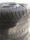 4x winterbanden + velg 14 inch 4x100 54.1 ET 38 suzuki Alto Uniroyal - 3 - Thumbnail