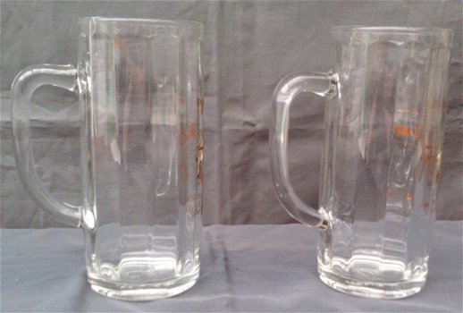 2 bierpullen Frankenheimer Altbier,glas, 0,4 l tapmaat,Nieuw - 3
