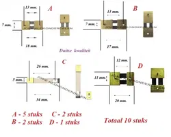 =10 Slingerveren = Duitse kwaliteit =43560
