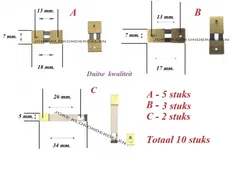=10 Slingerveren = Duitse kwaliteit =43559