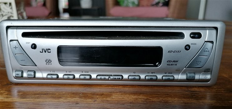 JVC autoradio /cd speler. - 1