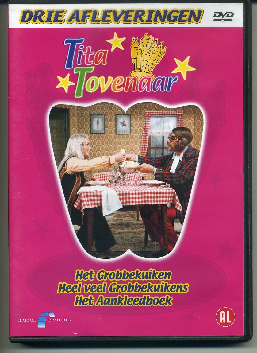 Tita Tovenaar 3 afleveringen Grobbekuiken DVD 2004 als NIEUW - nr. 1
