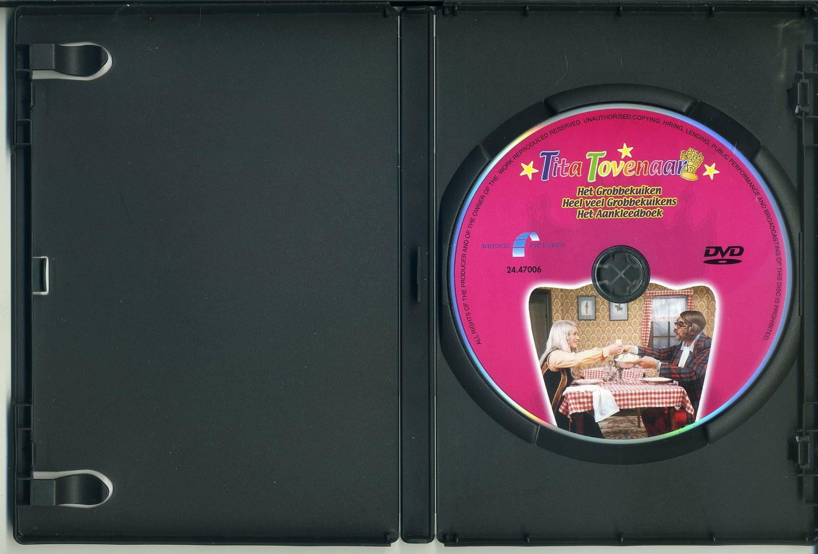 Tita Tovenaar 3 afleveringen Grobbekuiken DVD 2004 als NIEUW - Afbeelding 3