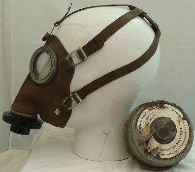 Gasmasker, België / Belgisch, type: L.702, Civiel, maat: 0, 1939.(Nr.6) - 3