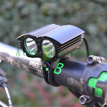 MTB, ATB Fietsverlichting 1600 Lumen LED - 0