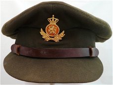 Pet, Uniform, DT63 (Dagelijks Tenue), Onderofficier, Koninklijke Landmacht, maat: 57, 1964.(Nr.1)