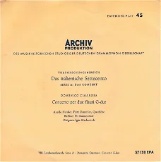Artiest: Domenico Cimarosa Akant: Concerto per due flauti G-dur Allegro