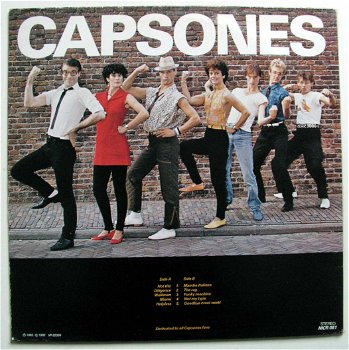Capsones BAH! 10 nrs lp 1982 vinyl ZGAN - 4