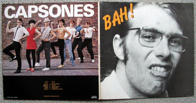 Capsones BAH! 10 nrs lp 1982 vinyl ZGAN - 5