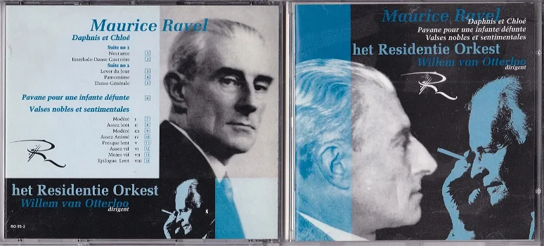 MAURICE RAVEL door het Residentie Orkest dirigent Willem van Otterloo - 0
