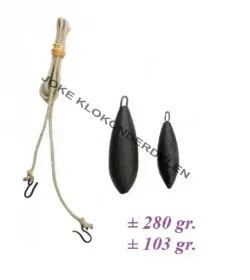 = 2 Wekker gewichtjes = comtoise =33789