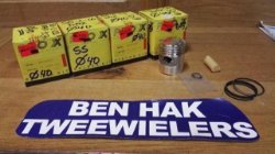 4x Prox Zuiger 40.00 Honda SS 50 CD 50 C 50 Dax 4-tact NIEUW