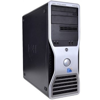 Dell T3500 Workstation W3550 3.0GHz 8GB DDR3, 128GB SSD + 1TB SATA/DVDRW Quadro 2000 Win - 0