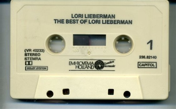 Lori Lieberman The Best Of 12 nrs cassette 1976 ZGAN - 3