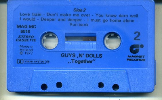 Guys 'n' Dolls Together 12 nrs cassette 1977 ZGAN - 4