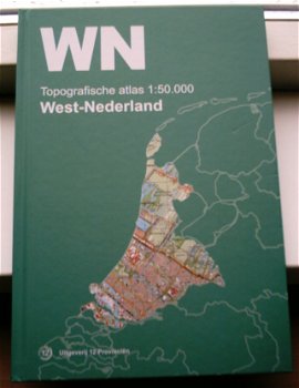 Topografische atlas West-Nederland(12 Provincien). - 0