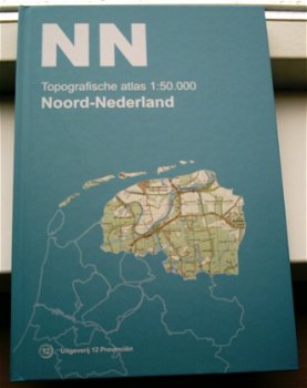Topografische atlas Noord-Nederland(12 Provincien). - 0